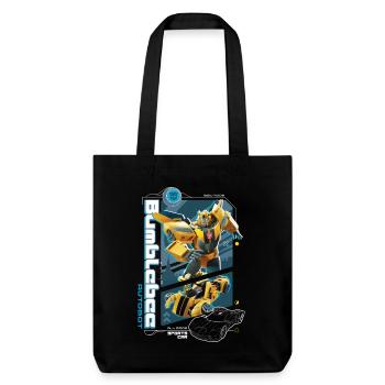Transformers Earth Spark Autobot Bumblebee - Stanley/Stella recycelter Heavyweight Stoffbeutel - Schwarz - Vorne