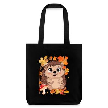 Automne - Tote bag épais recyclé Stanley/Stella - noir - Devant