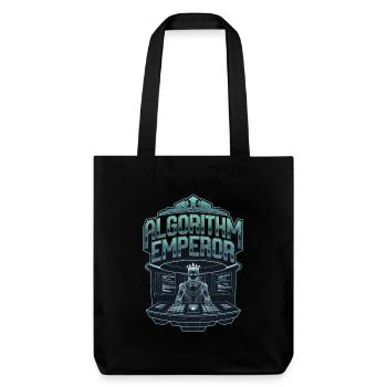 Algorithme Empereur Cyber Roi Tech Artwork - Tote bag épais recyclé Stanley/Stella - noir - Devant