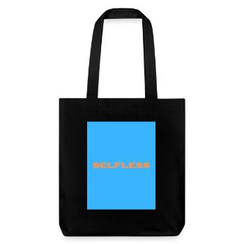 selfless - Tote bag épais recyclé Stanley/Stella - noir - Devant