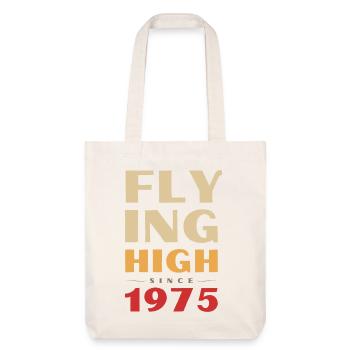 Flying high since 1975 - Stanley/Stella Heavyweight Recycled Tote Bag - natural white - Front