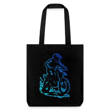 Direct Motocross Statement - Stanley/Stella Heavyweight Recycled Tote Bag - black - Front