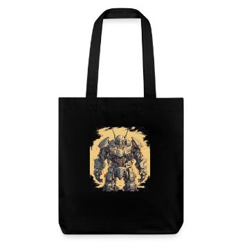 Mecha - Stanley/Stella Heavyweight Recycled Tote Bag - black - Front