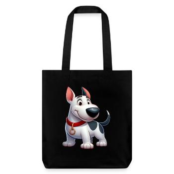 Bull Terrier 4 - Stanley/Stella Heavyweight Recycled Tote Bag - black - Front