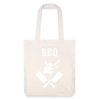 BBQ ideal for barbecue enthusiasts - Stanley/Stella Heavyweight Recycled Tote Bag - natural white - Front