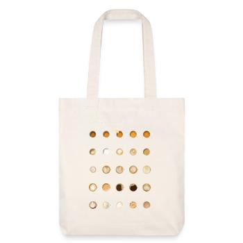 Tableau ultime du café espresso - Tote bag épais recyclé Stanley/Stella - blanc cassé - Devant