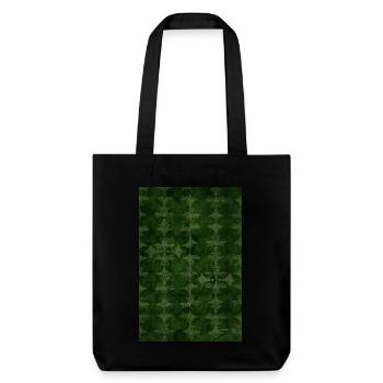 Motif d’élan runique nordique dessiné par vous-même - Tote bag épais recyclé Stanley/Stella - noir - Devant