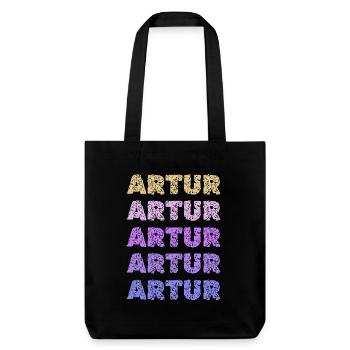 Artur Artur - Tote bag épais recyclé Stanley/Stella - noir - Devant