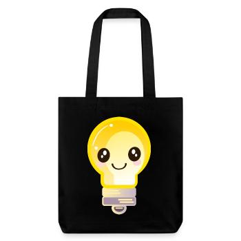 AMPOULE - Tote bag épais recyclé Stanley/Stella - noir - Devant