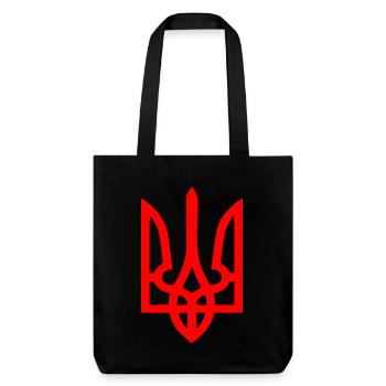 Ukraine - Tote bag épais recyclé Stanley/Stella - noir - Devant