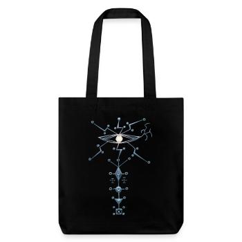 Sceau de l’œil mystique. - Tote bag épais recyclé Stanley/Stella - noir - Devant