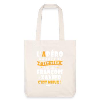 François-Xavier Cadeau Humour françois xavier - Tote bag épais recyclé Stanley/Stella - blanc cassé - Devant