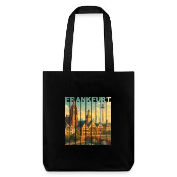 Chemise Frankfurt Skyline - Tote bag épais recyclé Stanley/Stella - noir - Devant