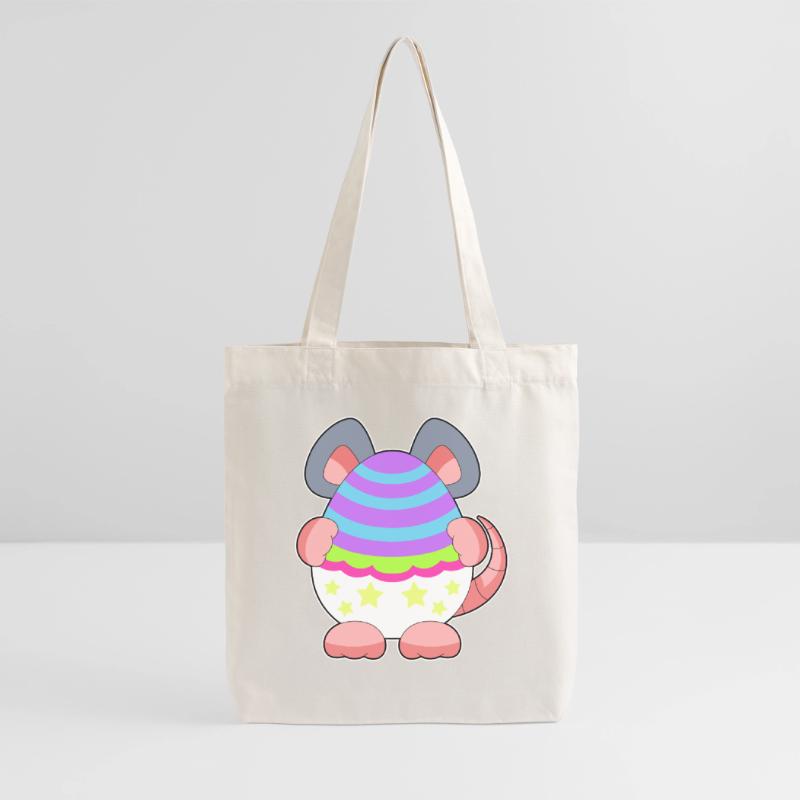 Mouse Easter Easter Egg Hide Stanley/Stella Heavyweight Recycled Tote Bag