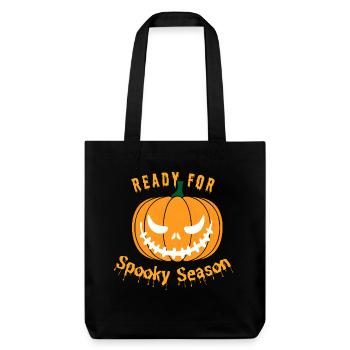 Saison effrayante - Tote bag épais recyclé Stanley/Stella - noir - Devant