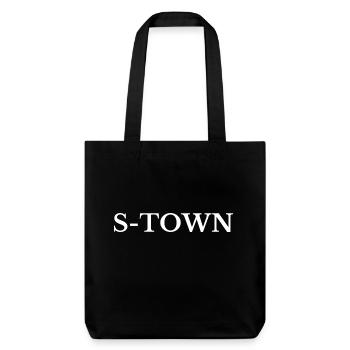Stuttgart S-Town - Stanley/Stella recycelter Heavyweight Stoffbeutel - Schwarz - Vorne