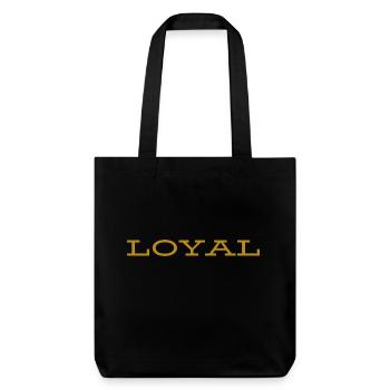 Loyauté loyale - Tote bag épais recyclé Stanley/Stella - noir - Devant