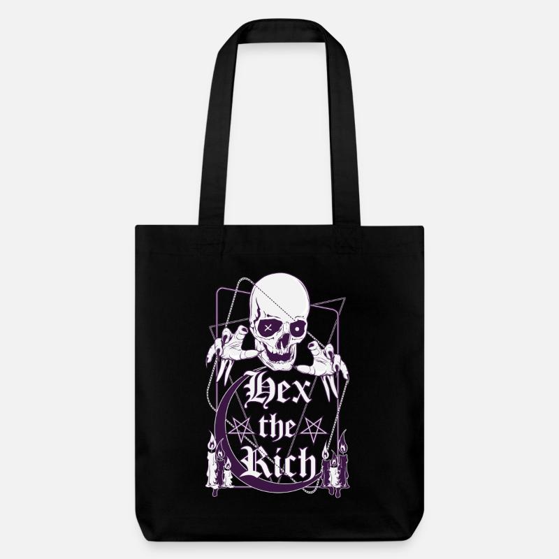 Hex le Riche - Tote bag épais recyclé Stanley/Stella - noir