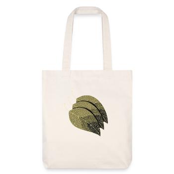 Feuilles décoratives - Tote bag épais recyclé Stanley/Stella - blanc cassé - Devant