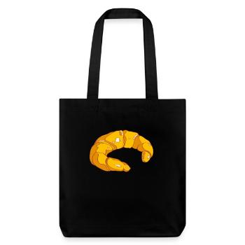 Kipferl Petit-déjeuner Skipferl Zuckergoscherl Croissants - Tote bag épais recyclé Stanley/Stella - noir - Devant
