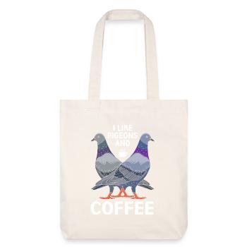 Pigeon Race Pigeon Pigeons - Tote bag épais recyclé Stanley/Stella - blanc cassé - Devant