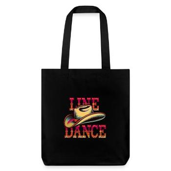 Line dancing my hobby - my passion - my thing - Stanley/Stella Heavyweight Recycled Tote Bag - black - Front