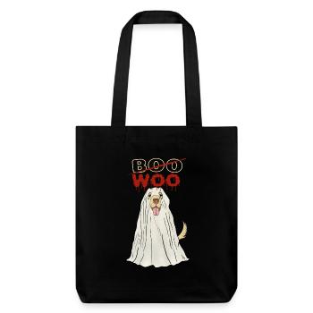 Chiens Fantômes Déguisement Costume D’animal - Tote bag épais recyclé Stanley/Stella - noir - Devant