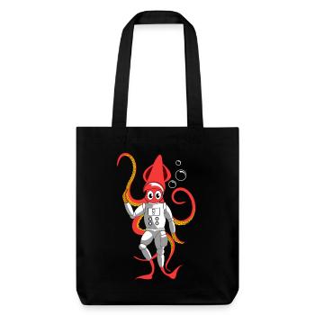 Squid Disguise - Tote bag épais recyclé Stanley/Stella - noir - Devant