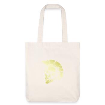 Crâne Spartiate Gladiateur - Tote bag épais recyclé Stanley/Stella - blanc cassé - Devant