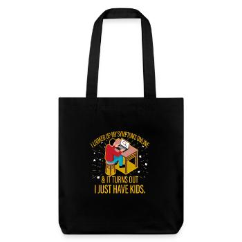J’ai regardé mes symptômes en ligne - Tote bag épais recyclé Stanley/Stella - noir - Devant