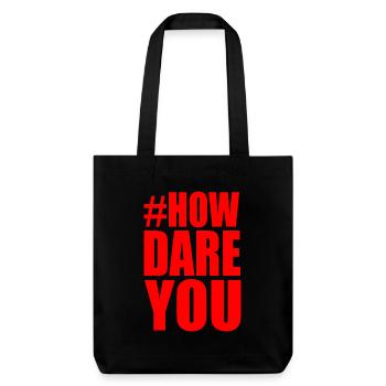 Comment vous allez - Tote bag épais recyclé Stanley/Stella - noir - Devant