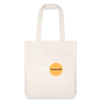 CTRL Yourself - Stanley/Stella Heavyweight Recycled Tote Bag - natural white - Front