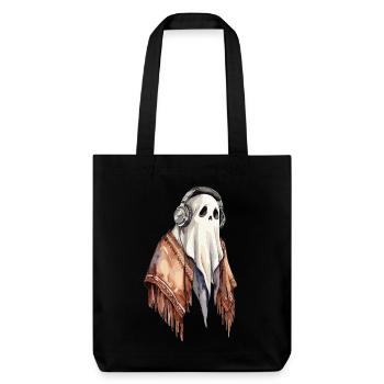 Music Ghost Alternative - Tote bag épais recyclé Stanley/Stella - noir - Devant