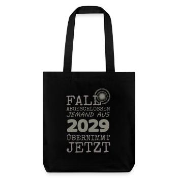 completed 2029 - Stanley/Stella Heavyweight Recycled Tote Bag - black - Front