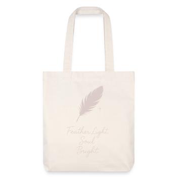 Plume Et Rêve Boho Festival Motif Spirituel - Tote bag épais recyclé Stanley/Stella - blanc cassé - Devant