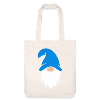 Azure Gnome Bearded Icon - Stanley/Stella Heavyweight Recycled Tote Bag - natural white - Front