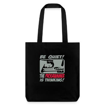 theprogrammer_3c - Tote bag épais recyclé Stanley/Stella - noir - Devant