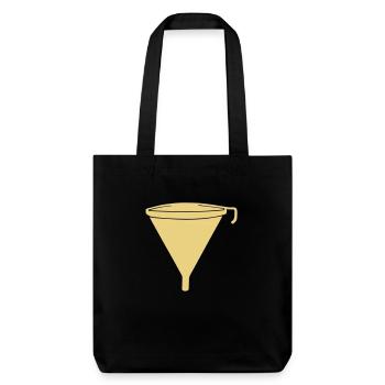 funell - Stanley/Stella Heavyweight Recycled Tote Bag - black - Front