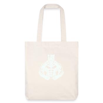Panther Comic - Stanley/Stella Heavyweight Recycled Tote Bag - natural white - Front