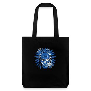 Crâne indien - Tote bag épais recyclé Stanley/Stella - noir - Devant