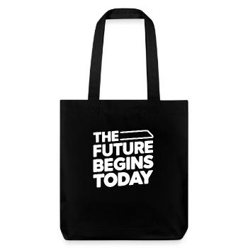 back to school - Stanley/Stella Heavyweight Recycled Tote Bag - black - Front