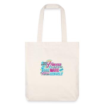 This Princess - Stanley/Stella Heavyweight Recycled Tote Bag - natural white - Front