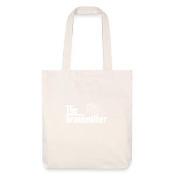 Die Großmutter - Stanley/Stella recycelter Heavyweight Stoffbeutel - Naturweiß - Vorne