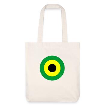 Jamaika Jamaica Reggae & Ska Mod Target - Tote bag épais recyclé Stanley/Stella - blanc cassé - Devant