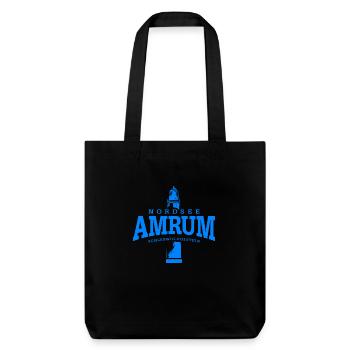 Amrum North Sea (Blue) - Stanley/Stella Heavyweight Recycled Tote Bag - black - Front