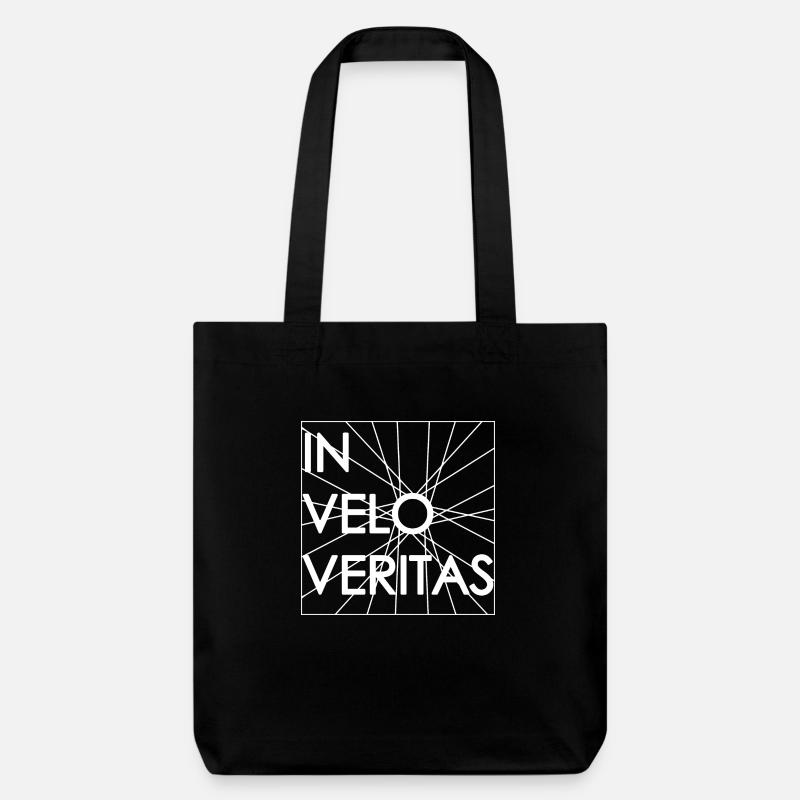 IN VELO VERITAS - Stanley/Stella recycelter Heavyweight Stoffbeutel - Schwarz