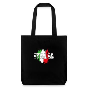 italia_blanc - Stanley/Stella recycelter Heavyweight Stoffbeutel - Schwarz - Vorne