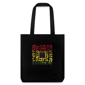 Reggae Code - Tote bag épais recyclé Stanley/Stella - noir - Devant