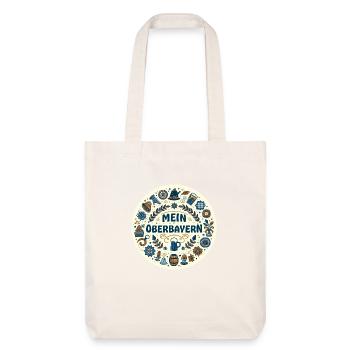 Ma Haute-Bavière en Bavière - Tote bag épais recyclé Stanley/Stella - blanc cassé - Devant
