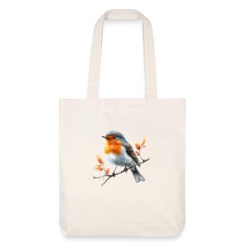 Robin - Stanley/Stella Heavyweight Recycled Tote Bag - natural white - Front